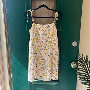 Old Navy Floral Cream Dress